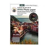 WWM 260g Sided Glossy Inkjet Photo Paper